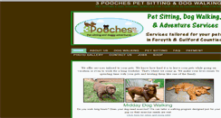 Desktop Screenshot of 3pooches.com